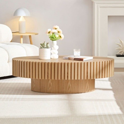 Modern Handmade Drum Coffee Table | ShopDecimals